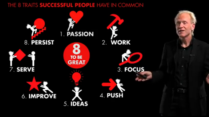 8 traits of successful people - Richard St. John